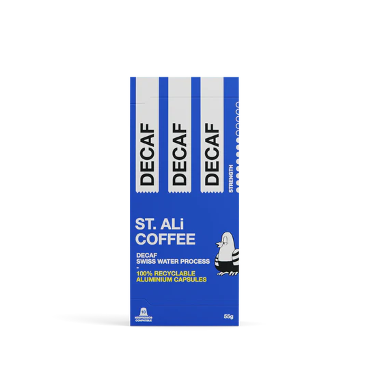 St Ali Coffee Capsules - Decaf - Swiss Water Method