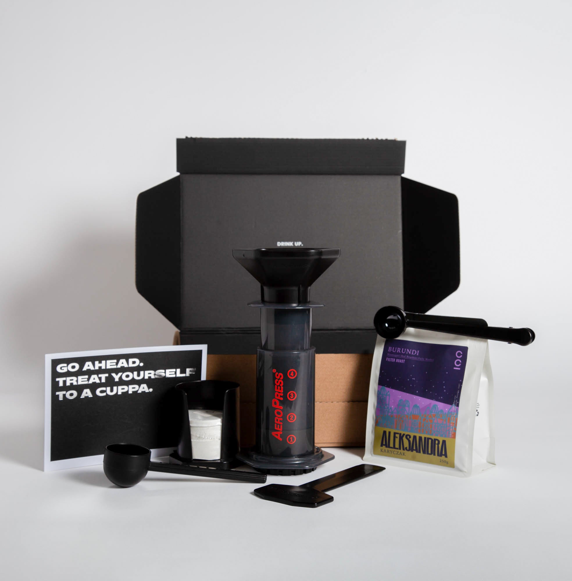 AeroPress Filter Ground Coffee Box
