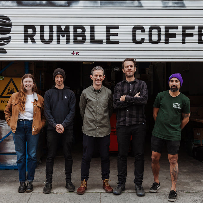 Rumble Coffee – "Always good. Always transparent."