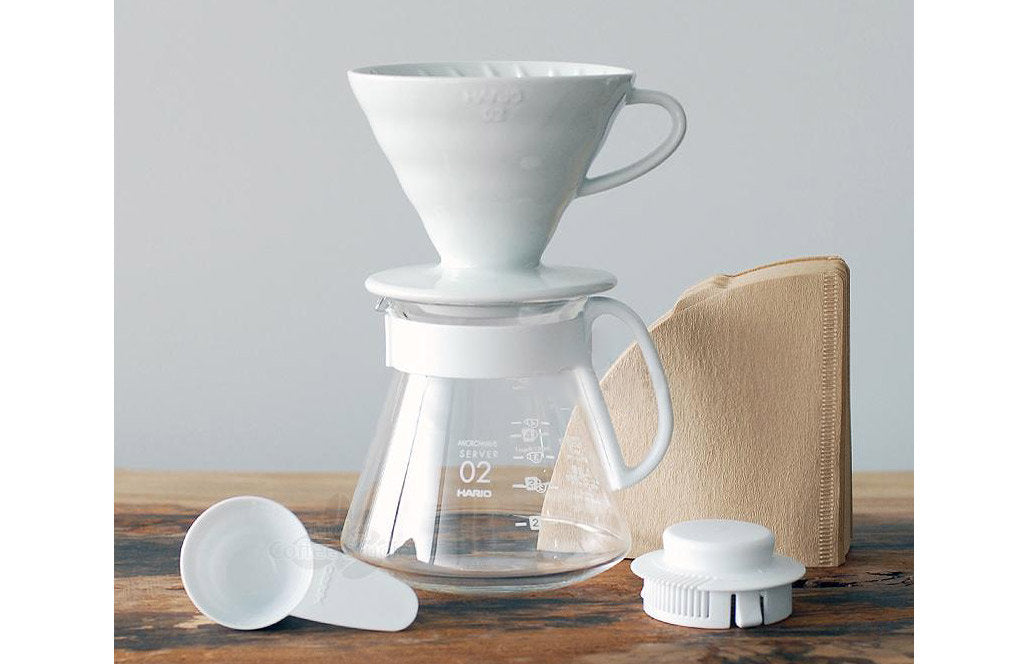 Hario V60 Ceramic Pour Over Set