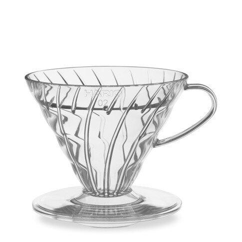 Hario V60 Plastic Coffee Pour Over Brewer - 2 Cup
