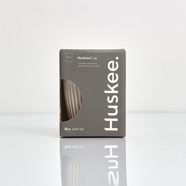 Huskee 8oz Reusable Coffee Cup & Lid