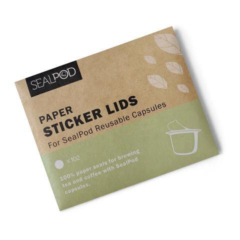 SealPod Nespresso® compatible capsules Sticker Lid Pack