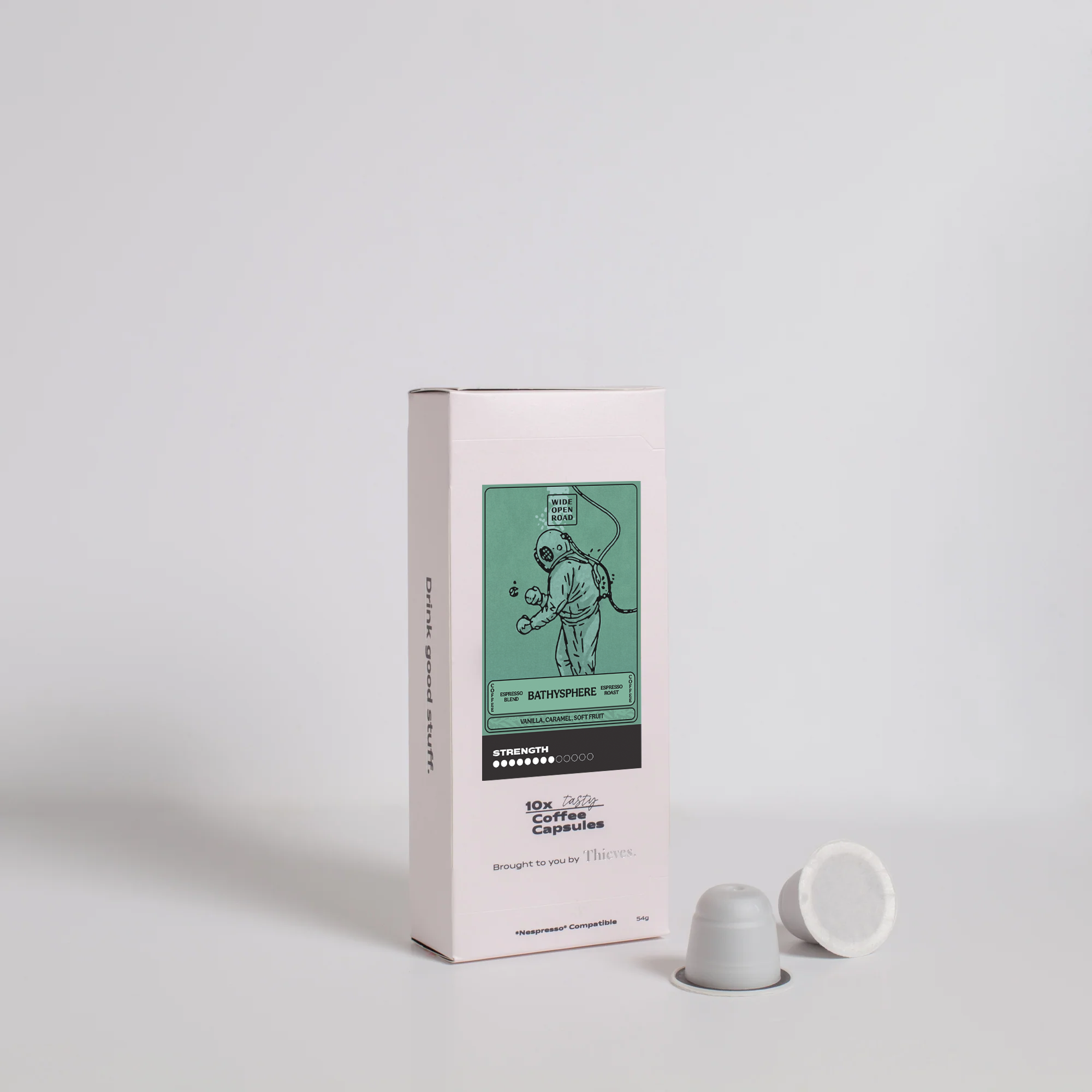 Thieves Coffee Capsules -Wide Open Road Coffee